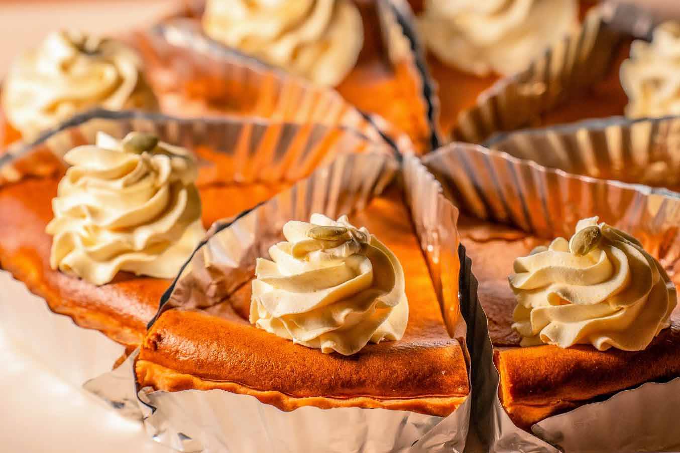 かぼちゃのチーズタルト