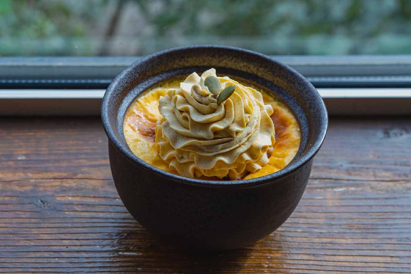 じゃんぼかぼちゃプリン