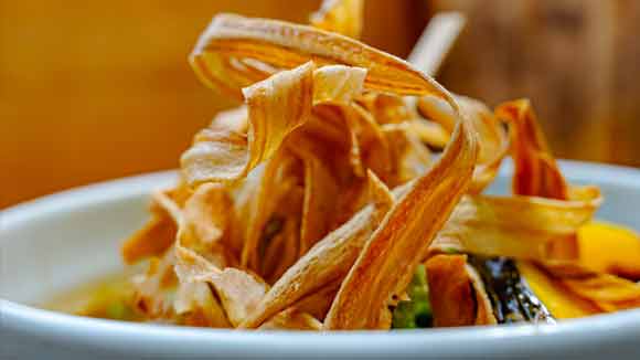 ゴボウトッピング